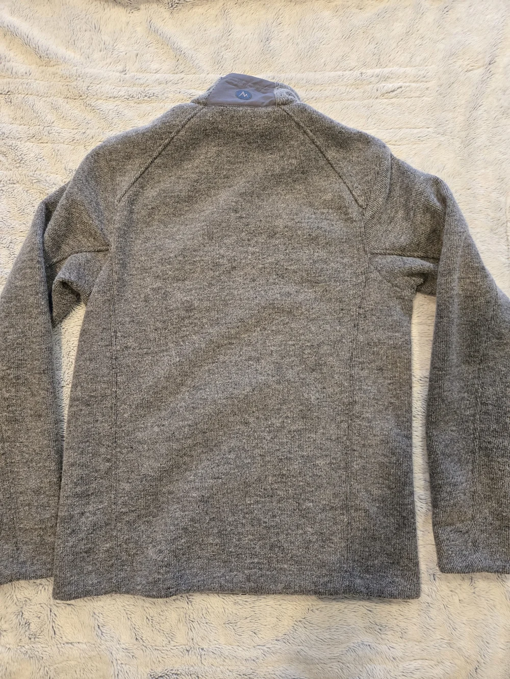 Marmot Men's Heather Gray Full-Zip Fleece Jacket